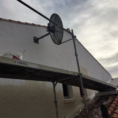 Pays Yonnais - pose du fixateur sur un pignon
